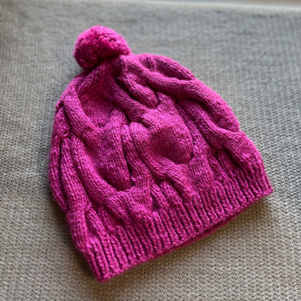 Alpaca Beanie - Pink
